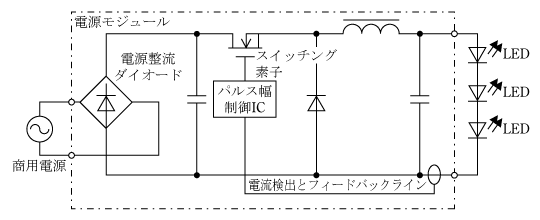 第9図　LED点灯回路の例