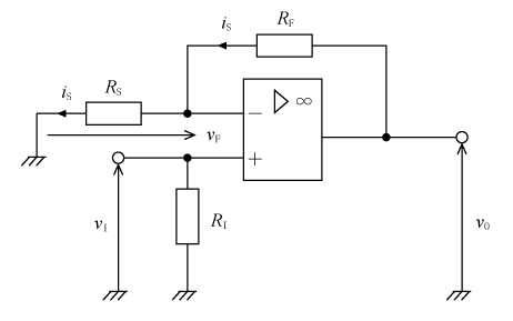 第1図　非反転増幅回路